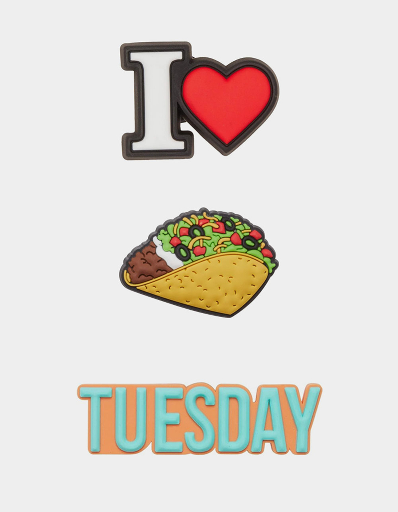 CROCS Taco Tuesday 5 Pack Jibbitz™ Charms image number 3
