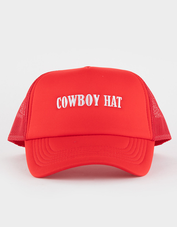SHADY ACRES Cowboy Trucker Hat Alternative Image