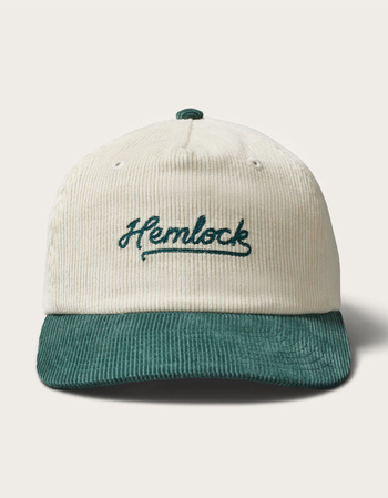 HEMLOCK HAT CO. Wesley Corduroy Snapback Hat