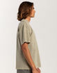 RSQ Mens Acid Wash Oversized Tee image number 4