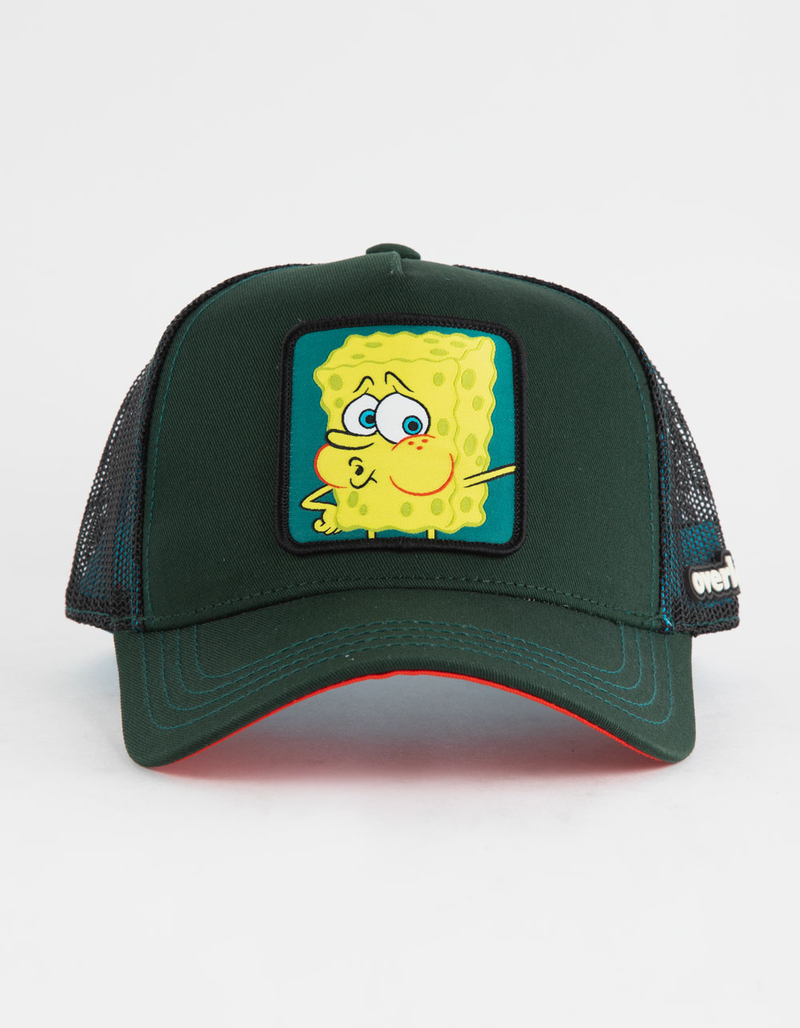 OVERLORD x SpongeBob SquarePants Tired Meme Trucker Hat image number 1