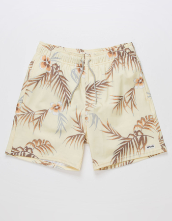 RIP CURL Surf Revival Floral Boys Swim Shorts Primary Image
