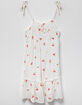 SADIE & SAGE Cherry Tiered Girls Dress image number 1