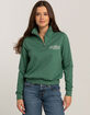 FULL TILT California Quarter Zip Womens Sweatshirt image number 1