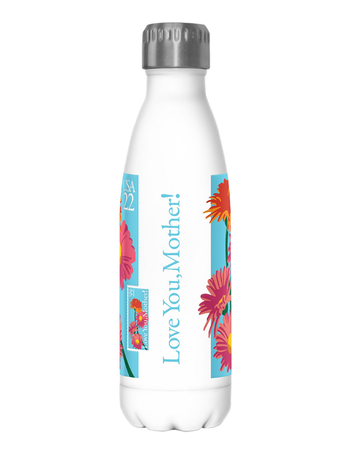 USPS 17 oz Love You Mother Water Bottle