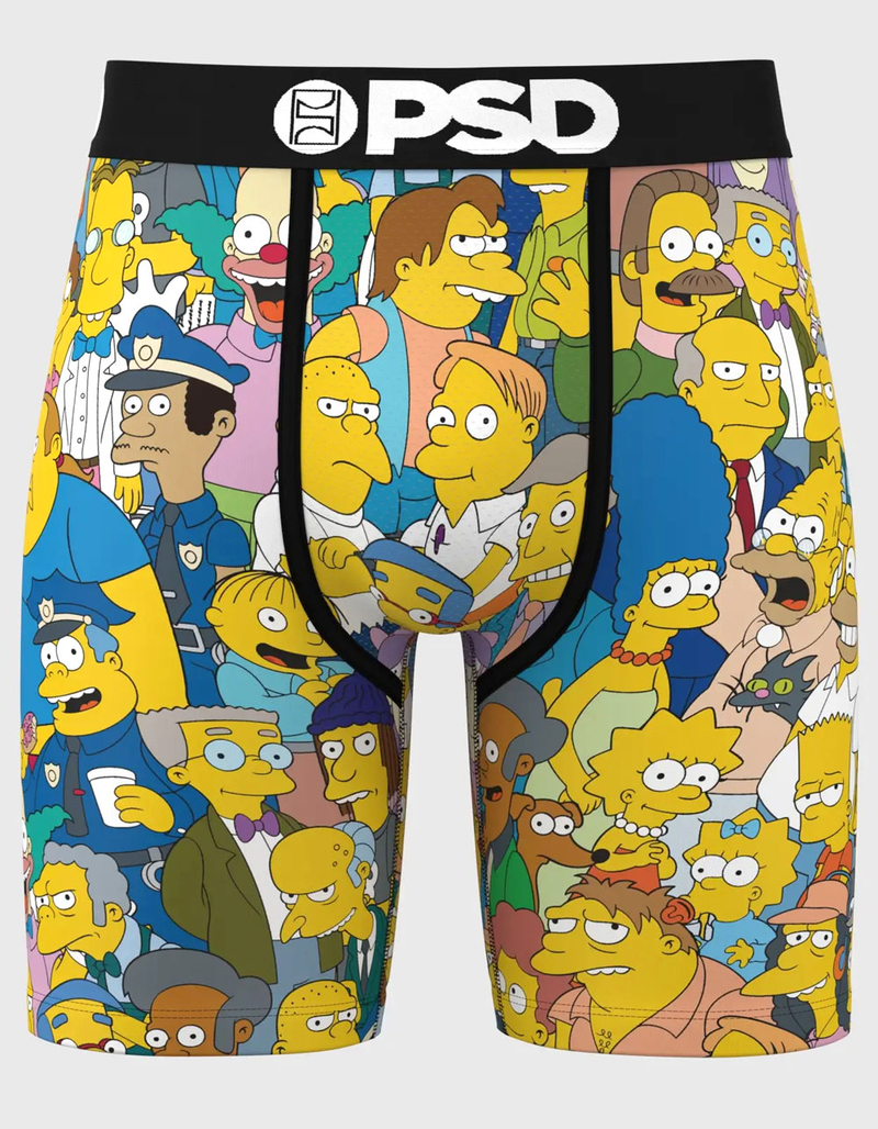 PDS x The Simpsons Simpsons Squad Mens Boxer Briefs  image number 0
