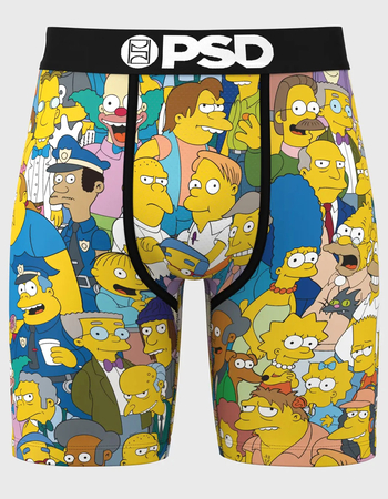 PDS x The Simpsons Simpsons Squad Mens Boxer Briefs 