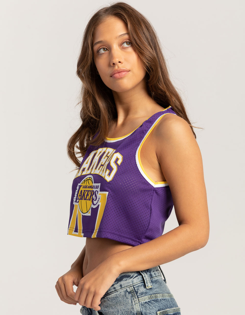 NBA Lakers Womens Mesh Tank Top image number 2