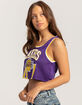 NBA Lakers Womens Mesh Tank Top image number 3