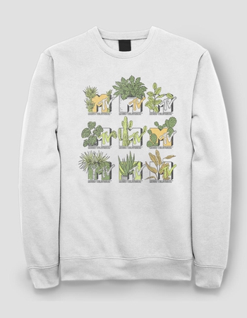 MTV Succulents Crew Neck Sweatshirt