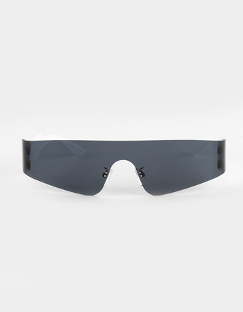 RSQ Lies Shield Wrap Sunglasses