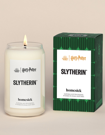 HOMESICK Harry Potter Slytherin House Candle