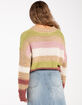 FULL TILT Mix Stitch Stripe Womens Sweater image number 4