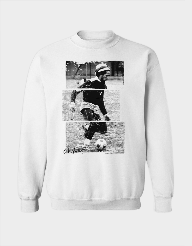 BOB MARLEY Soccer '77 Unisex Crewneck Sweatshirt image number 0