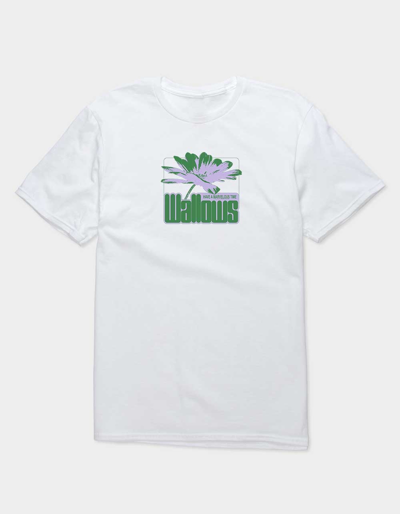 WALLOWS Marvelous Time Flower Unisex Tee image number 0