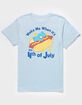 CARE BEARS Wake Me 4th Of July Unisex Tee image number 1