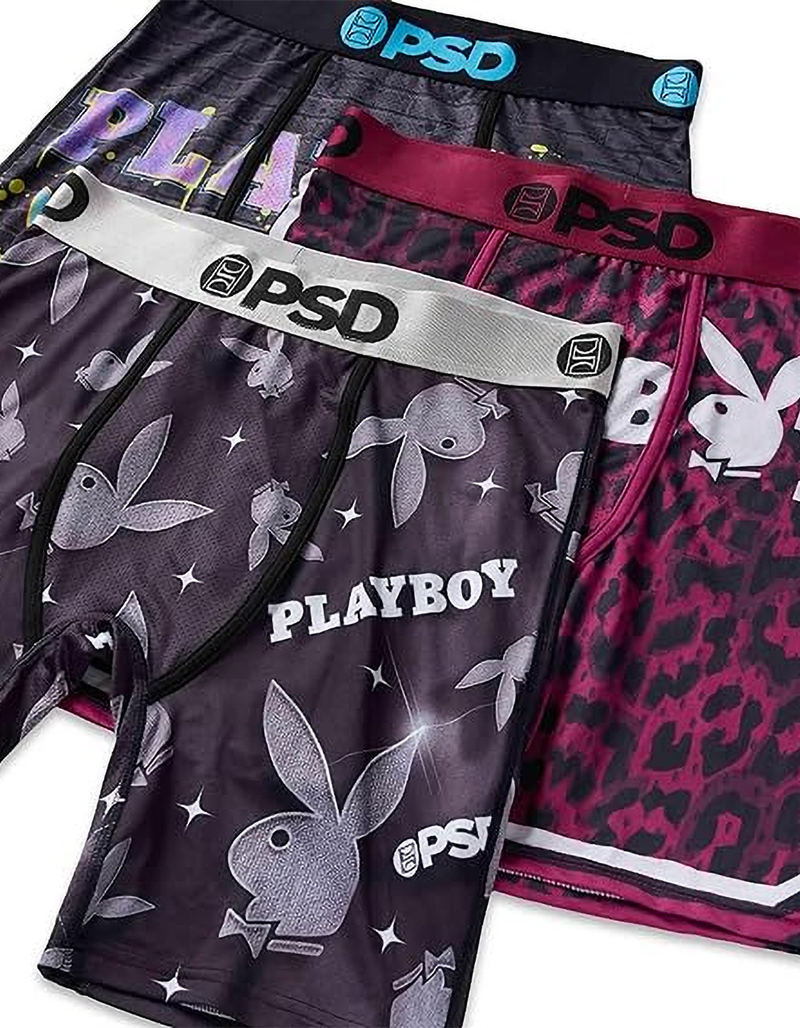 PSD x Playboy Mix 3 Pack Mens Boxer Briefs image number 4