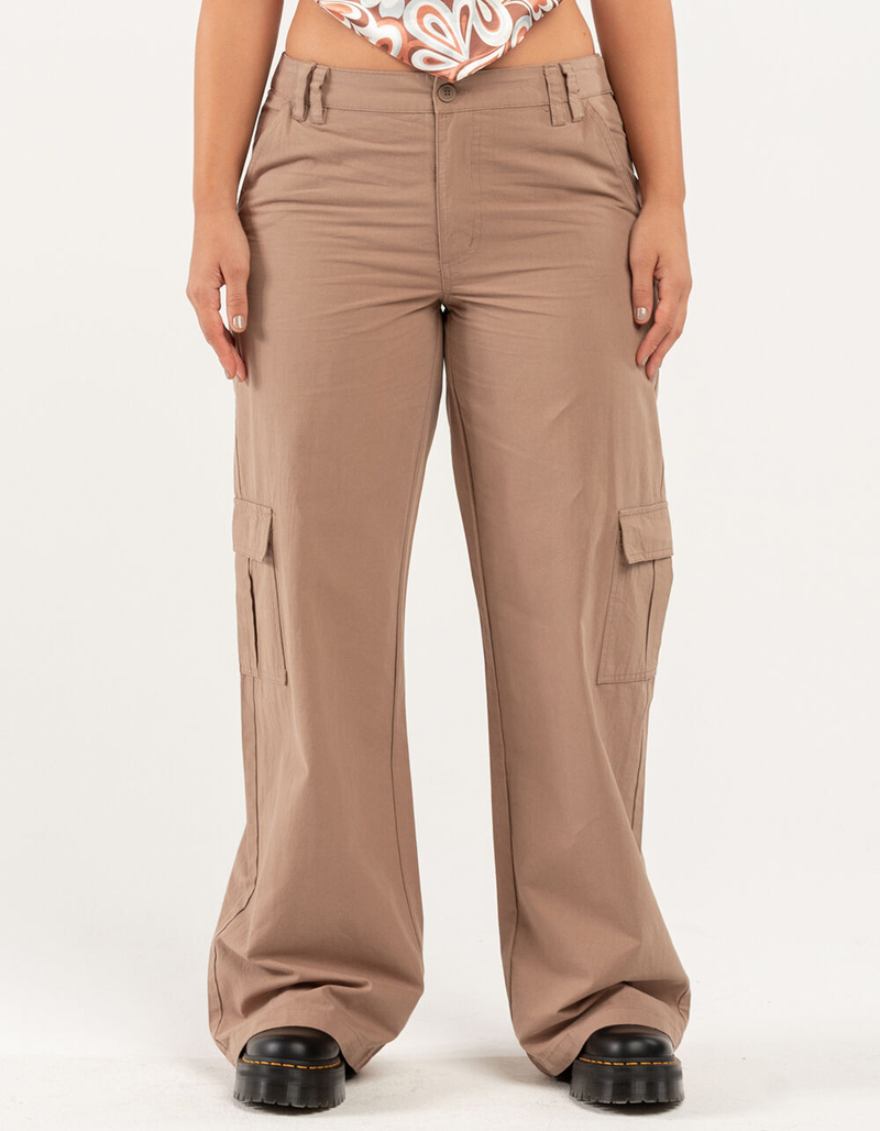RSQ Womens Low Rise Cargo Pants image number 6