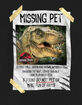 JURASSIC PARK Missing Pet Unisex Kids Tee image number 2