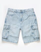 RSQ Mens Baggy Cargo Jorts image number 2