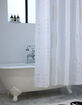 Tufted Shower Curtain image number 1
