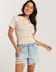 RSQ Womens Mid Length Shorts image number 1