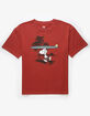 RSQ x Peanuts Surfboard Mens Tee image number 1