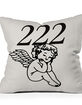 DENY DESIGNS Tiger Spirit 222 Angel Number Poster 16" x 16" Pillow image number 1
