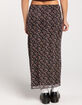 RSQ Womens Low Rise Mesh Maxi Skirt image number 4
