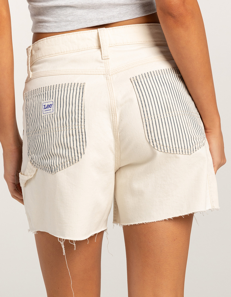 LEE High Rise Womens Carpenter Shorts image number 3