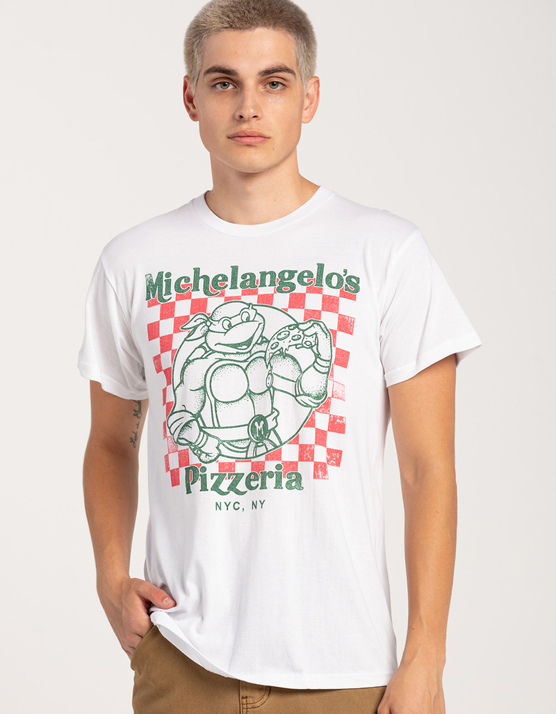 TEENAGE MUTANT NINJA TURTLES Mikey's Pizza Unisex Tee image number 2
