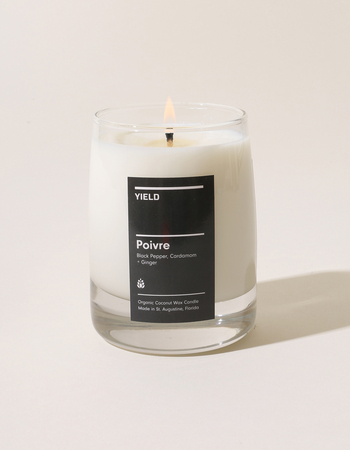 YIELD Poive 8oz Glass Candle