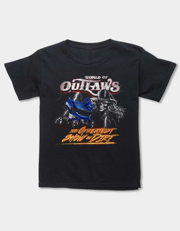 WORLD OF OUTLAWS Greatest Show On Dirt Unisex Kids Tee
