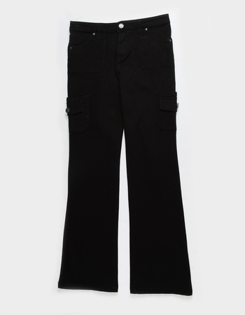 RSQ Girls Low Rise Cargo Flare Pants Primary Image