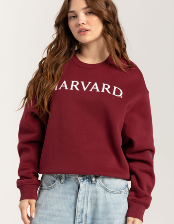 HYPE AND VICE Harvard University Womens Crewneck Sweatshirt