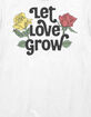 LOVE Floral Grow Unisex Tee image number 2