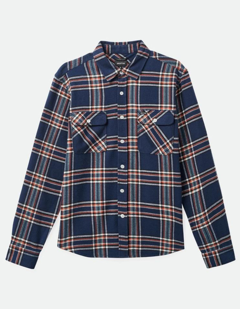 BRIXTON Bowery Mens Flannel image number 0