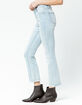 RSQ Sydney Crop Light Blast Womens Ripped Flare Jeans image number 2