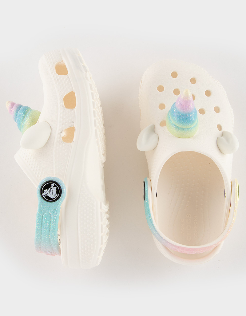 CROCS Unicorn Toddlers Clogs image number 4