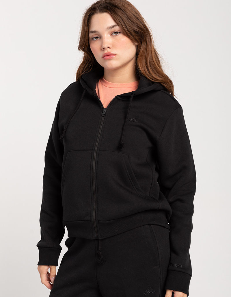 ADIDAS All SZN Womens Zip-Up Hoodie image number 0