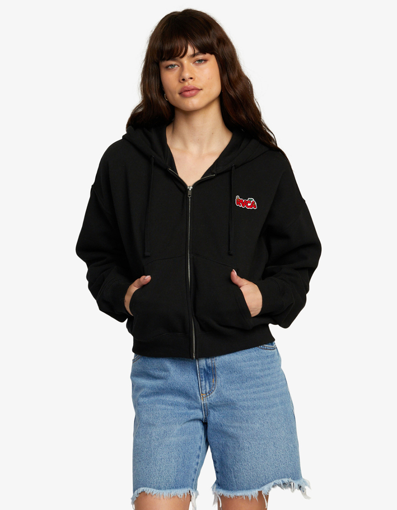 RVCA Court Womens Zip-Up Hoodie image number 0