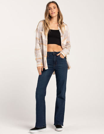 RSQ Womens High Rise Flare Jeans Primary Image