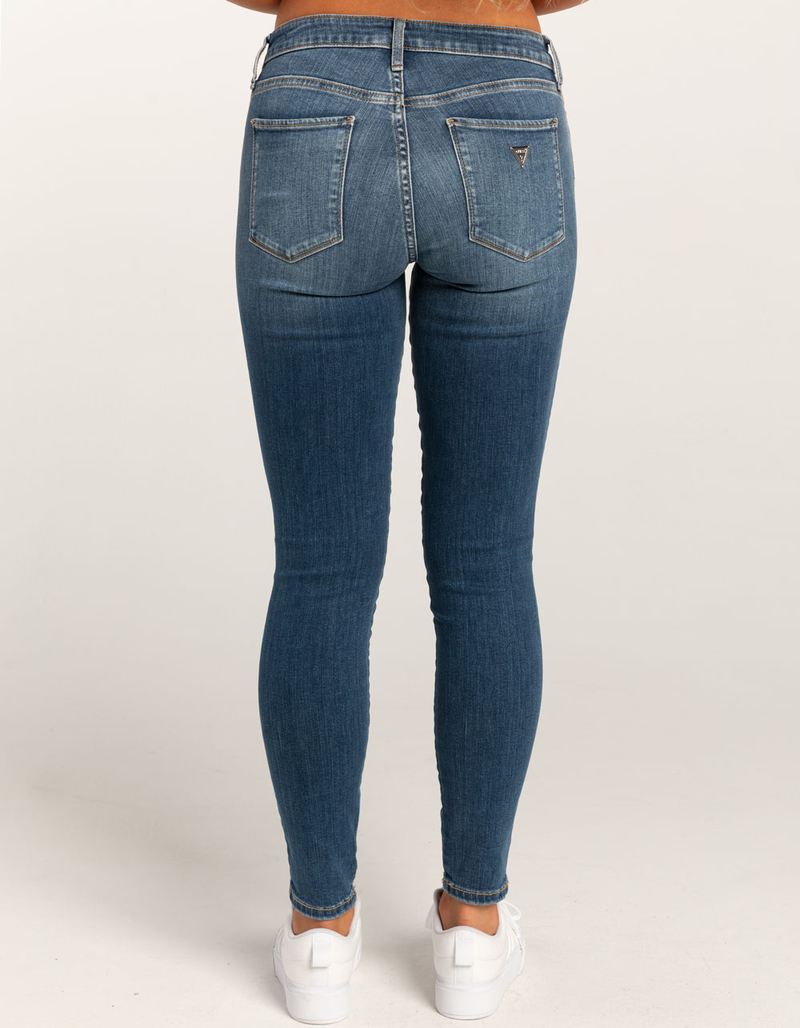 GUESS Sexy Curve Mid Rise Skinny Womens Jeans image number 3