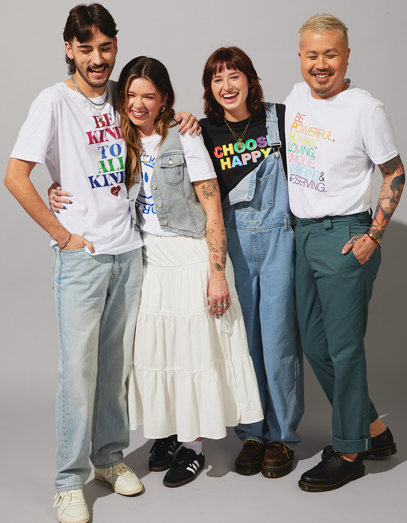 THE PHLUID PROJECT Choose Happy Pride Tee image number 6