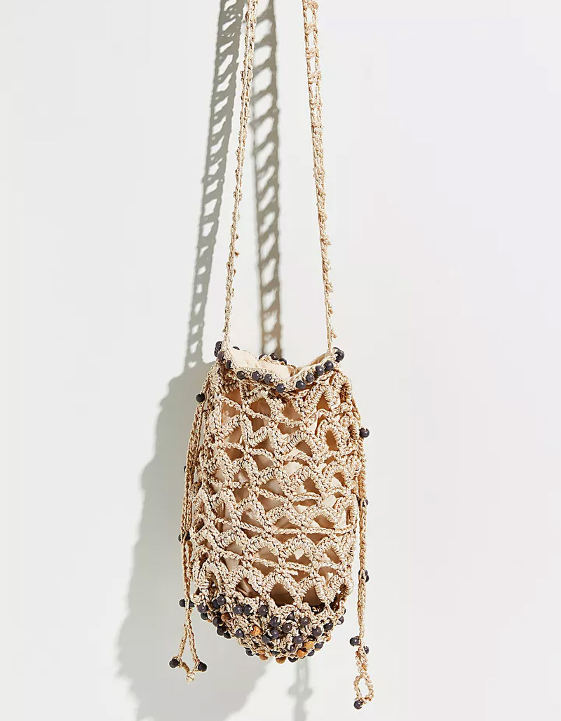 FREE PEOPLE Moonlight Beaded Pouch image number 0