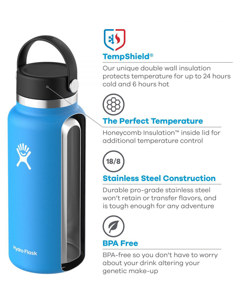 HYDRO FLASK Pacific 40 oz Wide Mouth Water Bottle image number 4
