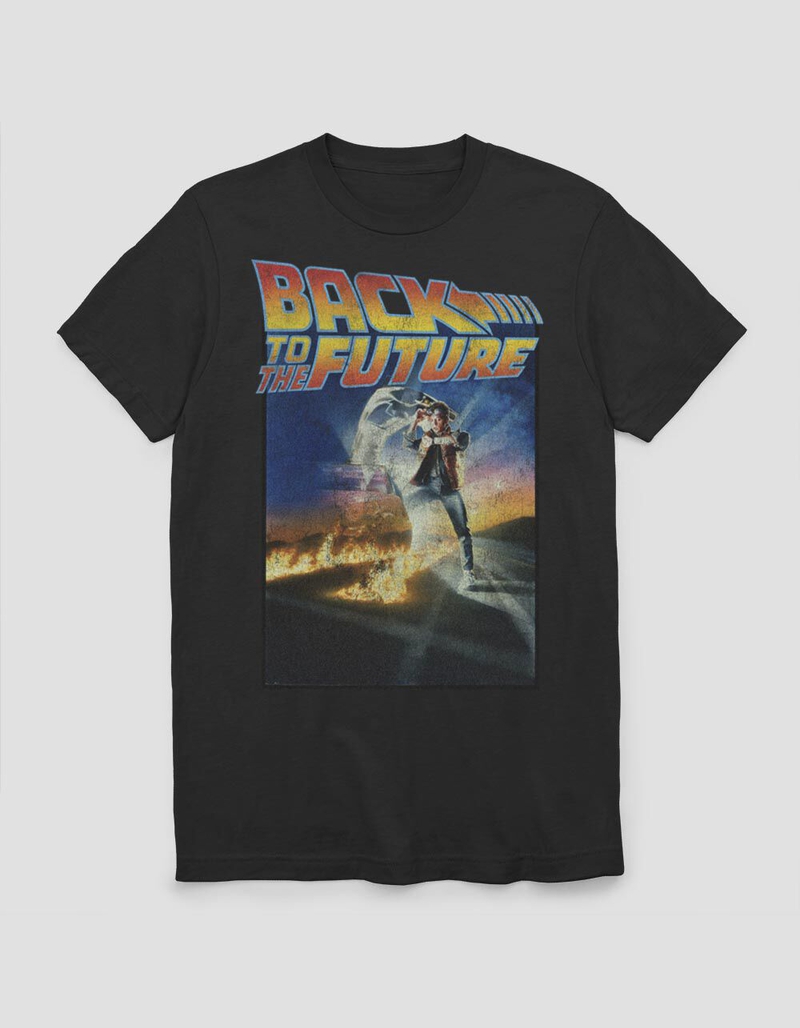 BACK TO THE FUTURE Classic Poster Unisex Tee image number 0