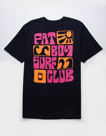 FAT BOY SURF CLUB Waves And Rays Mens Tee