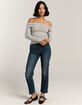 LEVI'S Wedgie Straight Womens Jeans - Indigo Here We Go image number 1