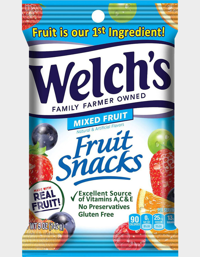 WELCH'S Fruit Snacks Mixed Fruit Snacks image number 0